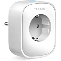 TECKIN Enchufe Inteligente- 16A 3680W Enchufe WiFi Con Monitor de Energía- Compatible con Alexa Echo &amp- Google Asistente…
